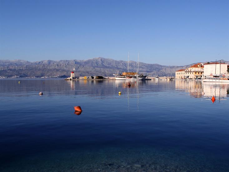 Les îles en Dalmatie du sud