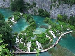 Plitvicesjöarna Plitvice sjoar 