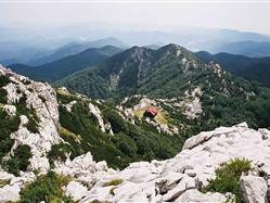 Risnjak Mountain massive Plitvice sjoar 