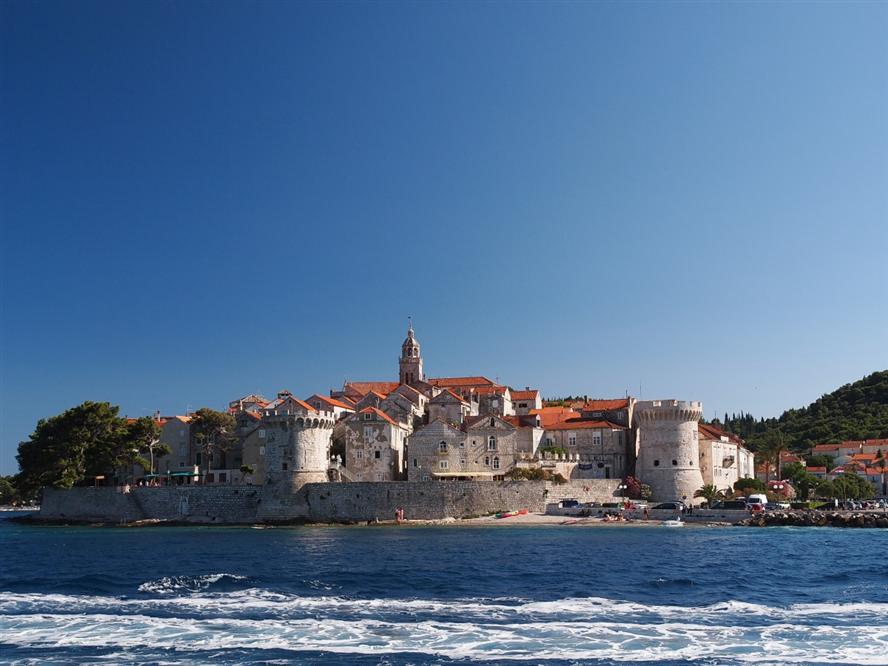 Korcula-from-sea