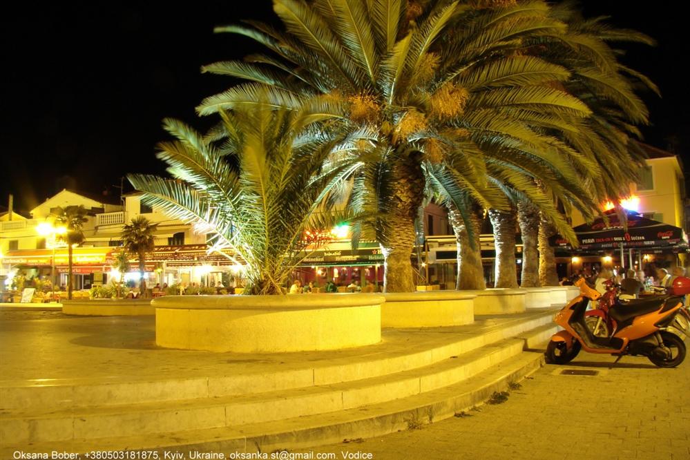 Vodice-at-night