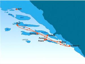 Deluxe-cruise-from-Dubrovnik-map-of-cruise-program