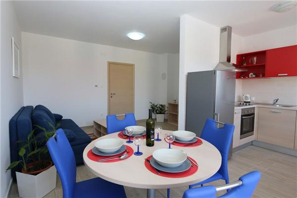 Apartment A1, for 5 persons