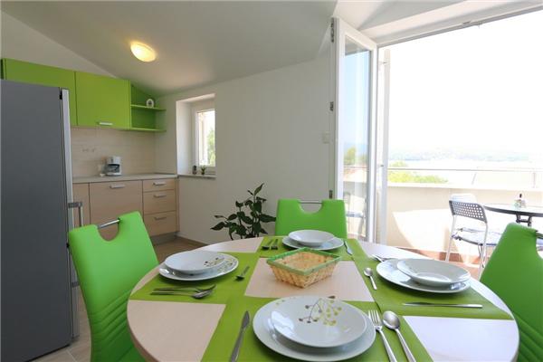 Apartment A3, for 5 persons