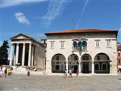 Foro Romano Pola (Pula) Luoghi