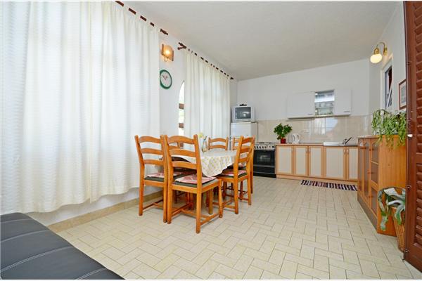 Apartment A1, for 3 persons