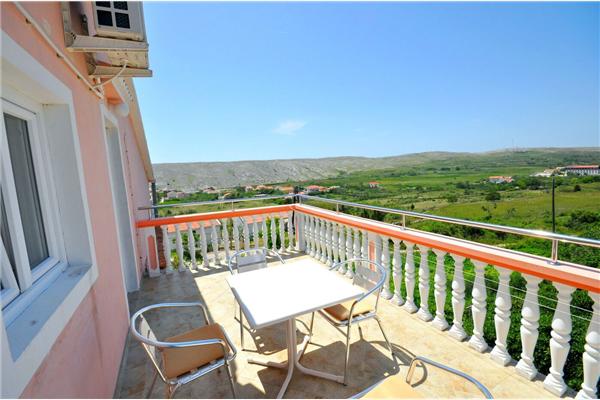 Apartment A1, for 4 persons