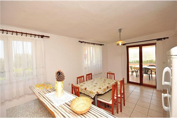 Apartment A3, for 6 persons