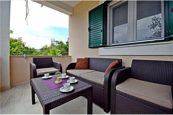 Apartment A1, for 6 persons