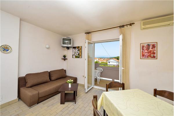 Apartment A3, for 4 persons