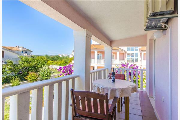 Apartment A1, for 2 persons