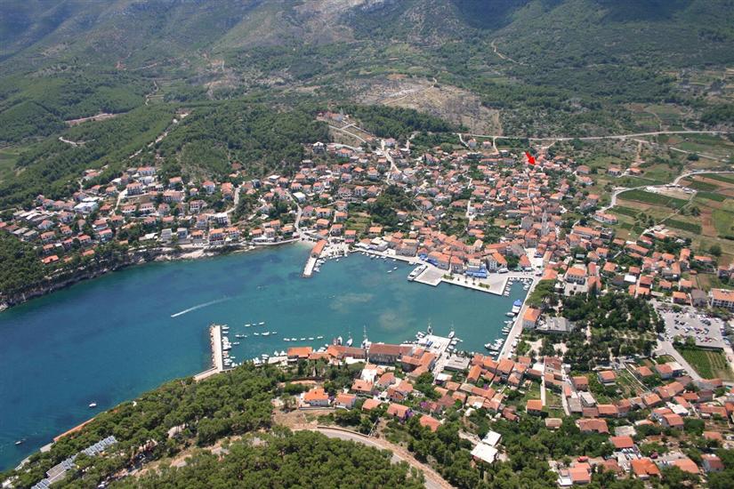 House Stone house in center