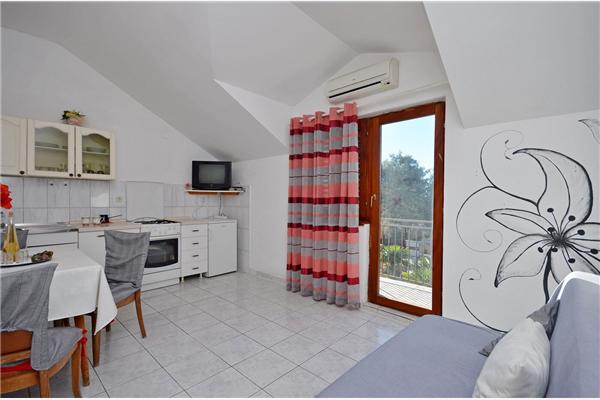 Apartment A1, for 3 persons