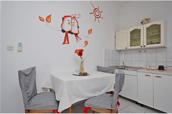 Apartment A1, for 3 persons
