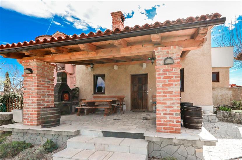 House Poljica with a pool