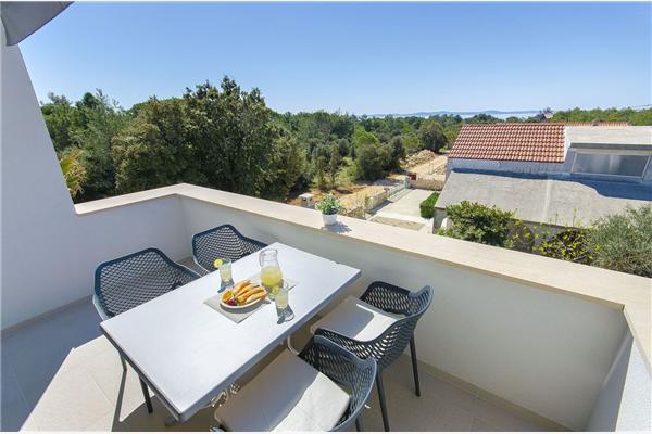 Apartment A3, for 6 persons