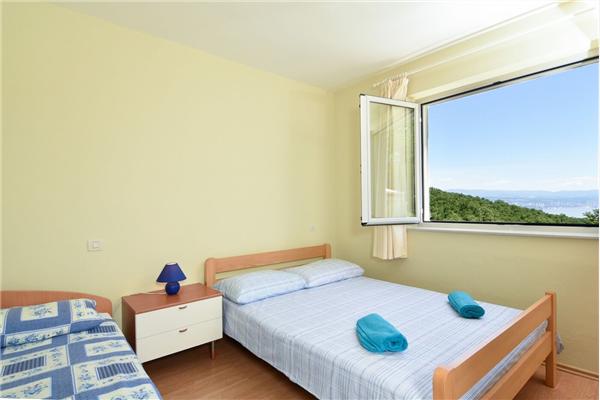 Apartment A2, for 3 persons