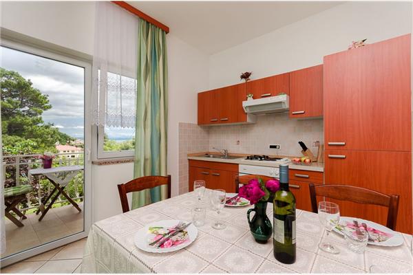 Apartment A2, for 4 persons