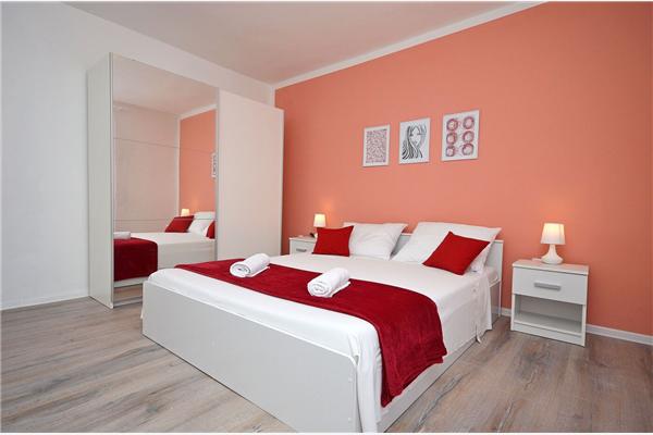 Apartment A1, for 3 persons