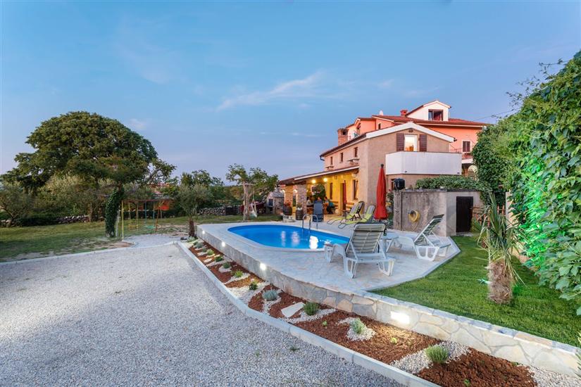 House Poljica with a pool