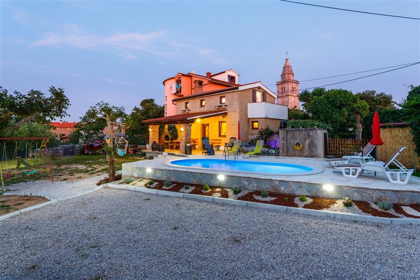 House Poljica with a pool