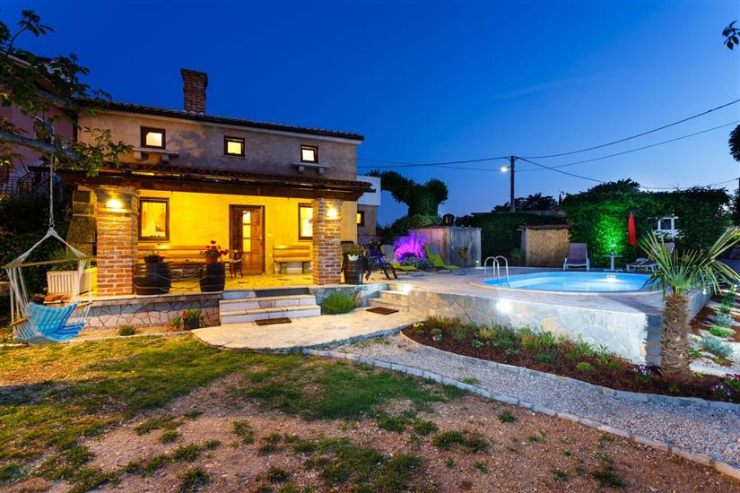 House Poljica with a pool