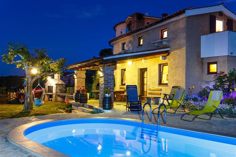 House Poljica with a pool