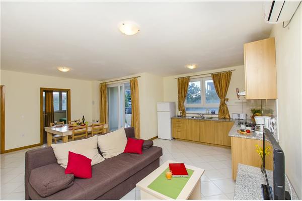 Apartment A5, for 6 persons