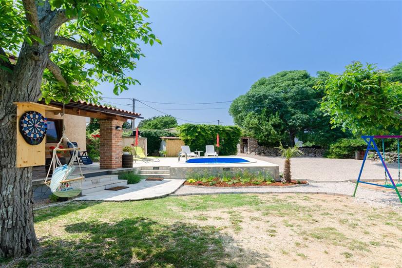 House Poljica with a pool