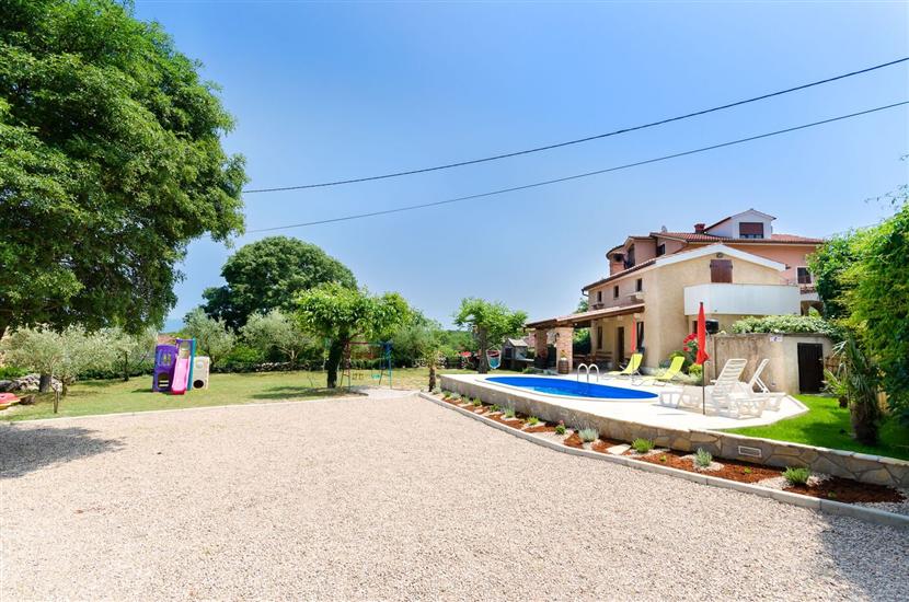 House Poljica with a pool