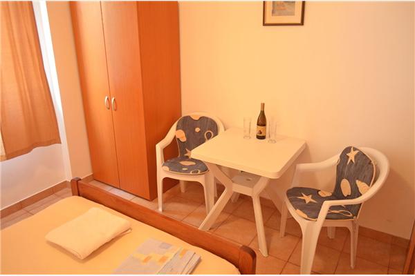 Apartment A1, for 2 persons