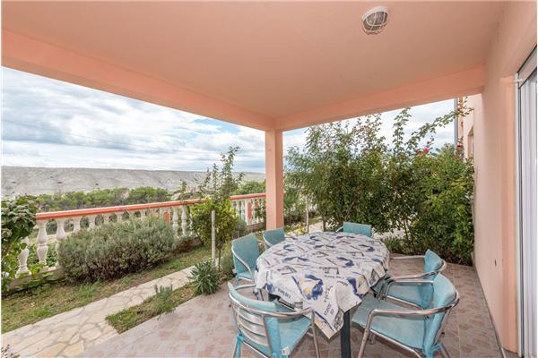 Apartment A1, for 4 persons