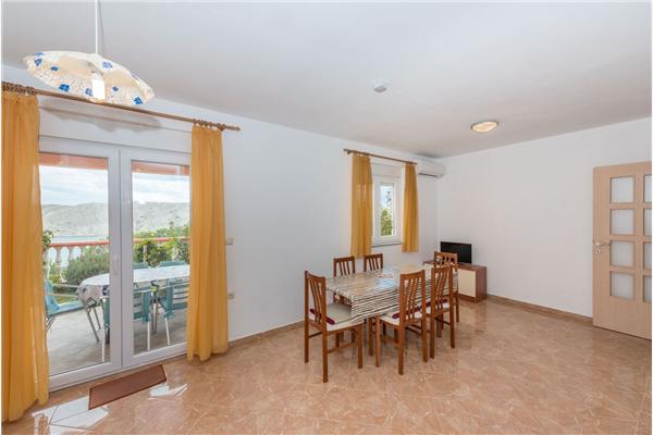 Apartment A1, for 4 persons