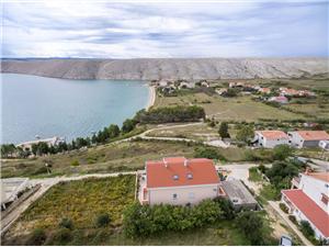 Appartements Andelo II Vlasici - île de Pag, Superficie 53,00 m2, Distance (vol d'oiseau) jusque la mer 200 m, Distance (vol d'oiseau) jusqu'au centre ville 600 m