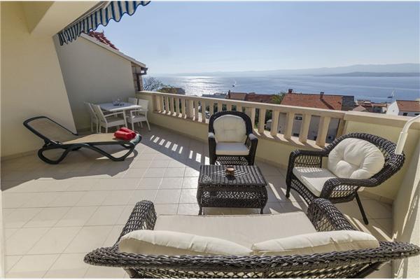 Apartment A1, for 4 persons