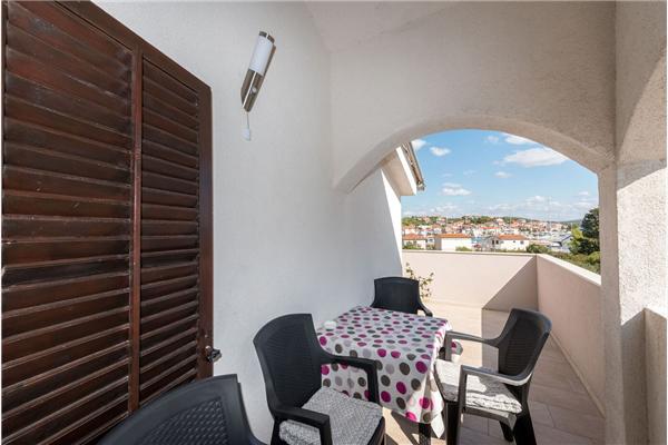 Apartment A1, for 3 persons