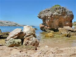 Pudarica Barbat - otok Rab Plaža