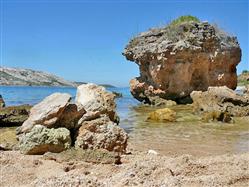 Pudarica Lun - ostrov Pag Plaža