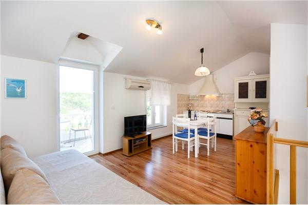 Apartment A1, for 3 persons