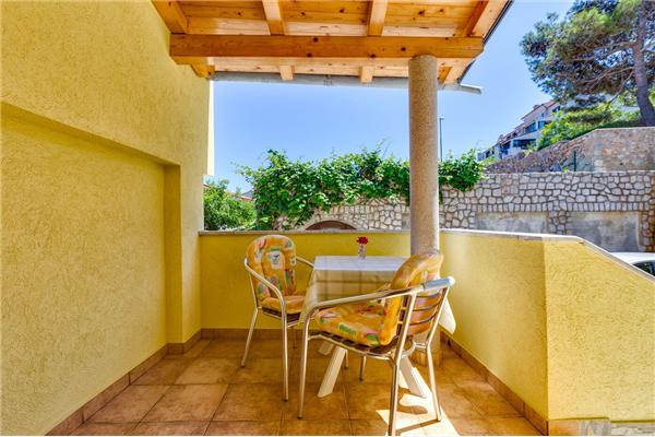 Apartment A1, for 2 persons