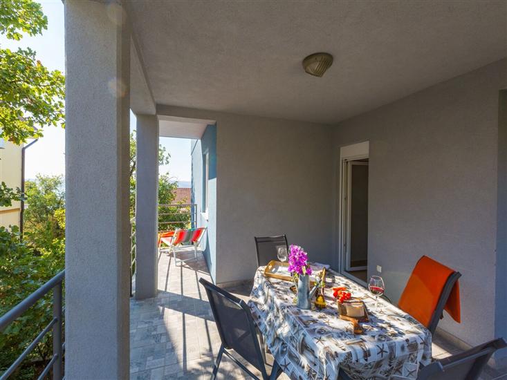 Apartment A1, for 4 persons