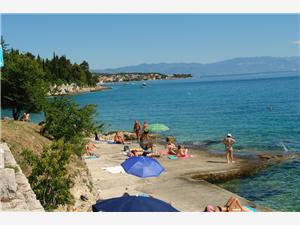 Appartamento Riviera di Rijeka (Fiume) e Crikvenica,PrenotiMirelaDa 250 €
