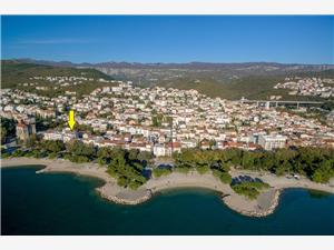 Apartments Villa 7 Crikvenica, Size 27.00 m2, Airline distance to the sea 40 m, Airline distance to town centre 150 m