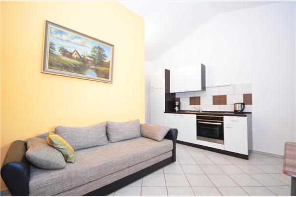Apartment A2, for 3 persons