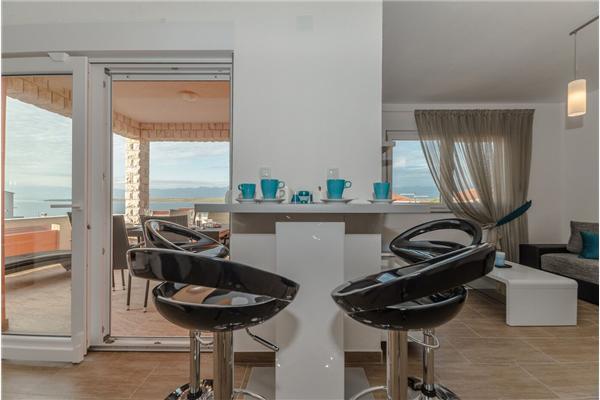 Apartment A3, for 6 persons