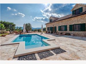 Villa Miranda Hvar Stari Grad - Hvar sziget, Méret 350,00 m2, Szállás medencével