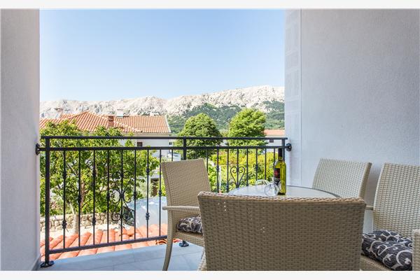 Apartment A2, for 3 persons