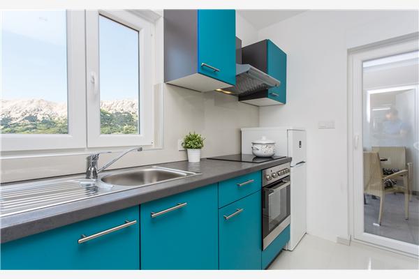 Apartment A4, for 3 persons