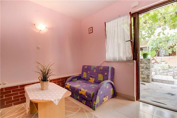 Apartment A1, for 2 persons