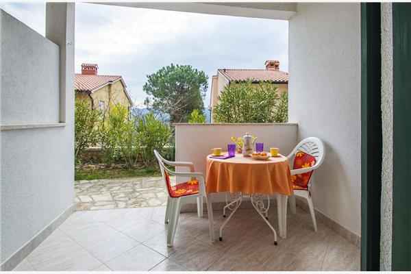 Apartment A1, for 2 persons